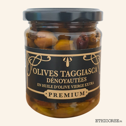 Olives Taggiasca dénoyautées Premium 180g