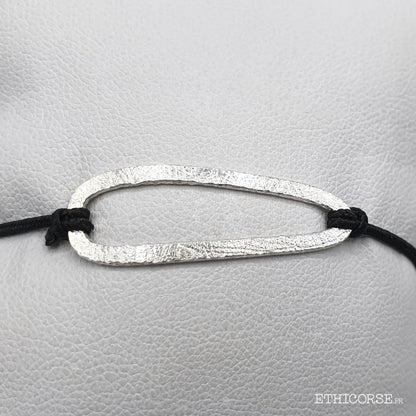 Bracelet Cordon Argent - Germès création