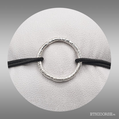 Bracelet Cordon Argent - Germès création