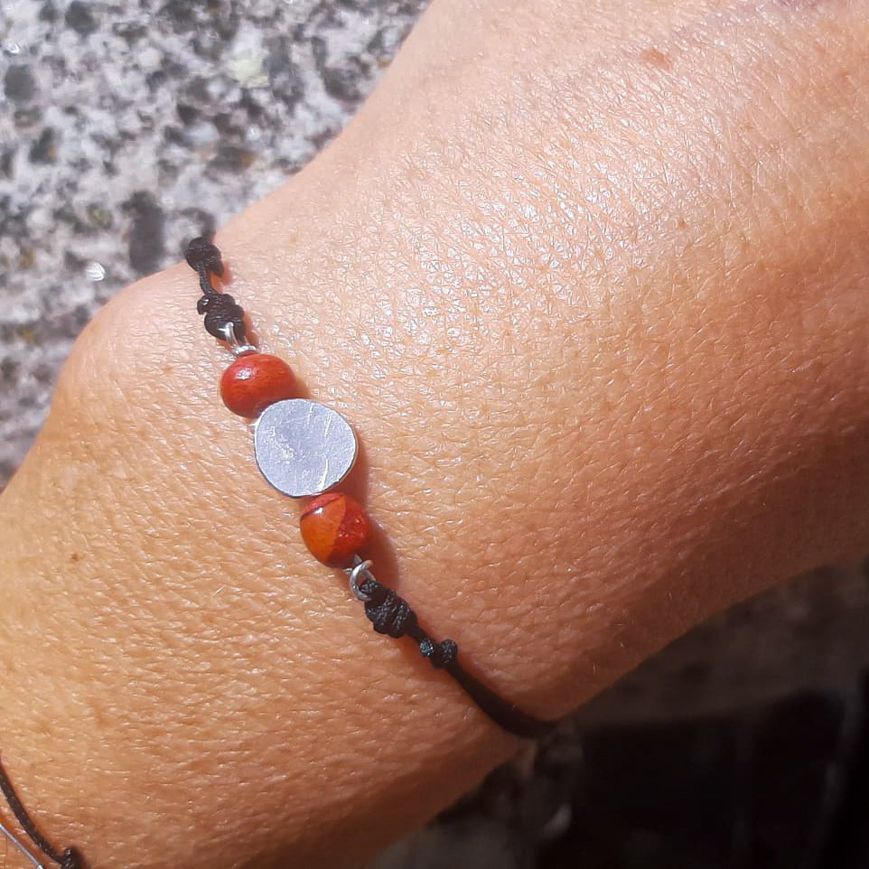 Bracelet Palet et corail maman enfant 02