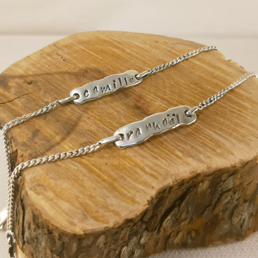 Gourmettes en argent 01