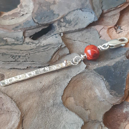 Précieuse accroche en argent 01B