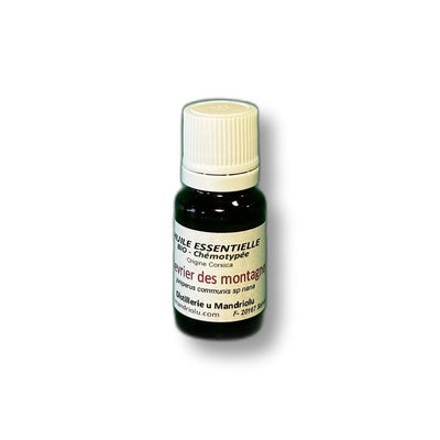 Huile Essentielle Genévrier des Montagnes Bio 10ml | Distillerie U Mandriolu