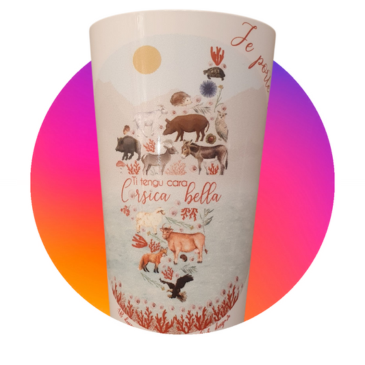 Verre Eco-Cup porte bonheur Corse
