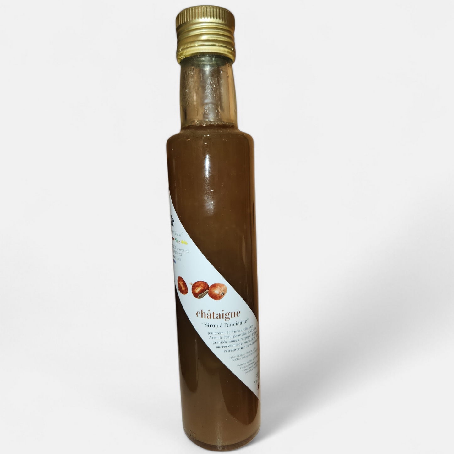Sirop de châtaigne - crème de fruits à l'ancienne