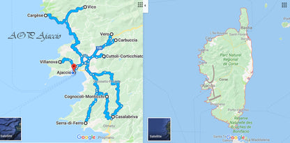 Carte AOP Ajaccio 02